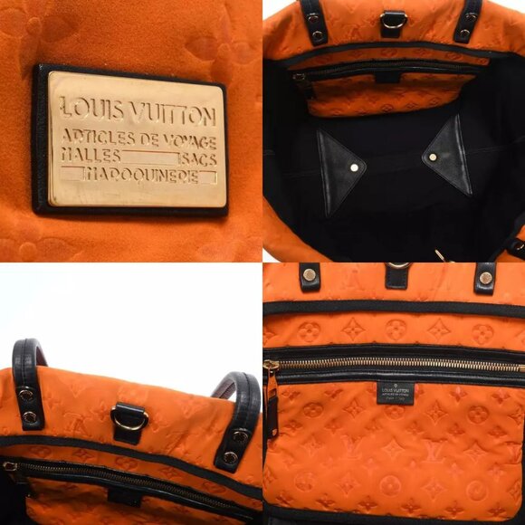 LOUIS VUITTON Orange M92803 tote bag - Picture 11 of 12
